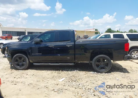 2017 Chevrolet Silverado 1500 Custom из США, поврежденный, VIN 1GCRCPEC7HZ377121